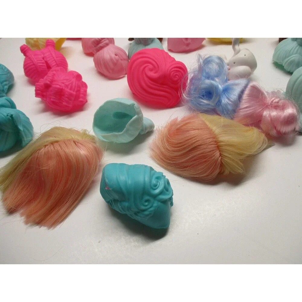 LOL Surprise Dolls WIG HAIR Lot Of 28 Replacement Vibes Secret Agents